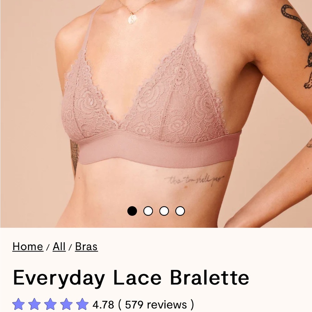 Pepper Everyday Lace Bra -small